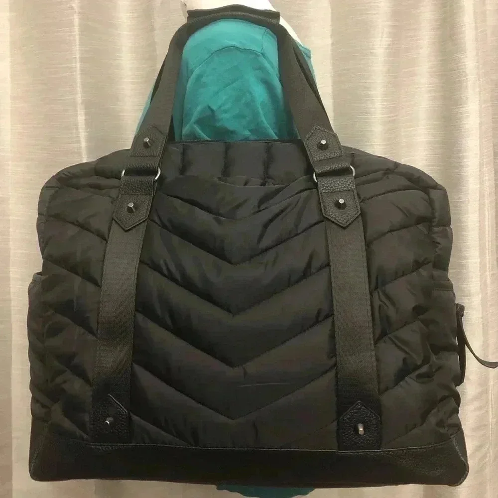 Anthropologie’s Cynthia Rowley Quilted Puffer Travel Bag